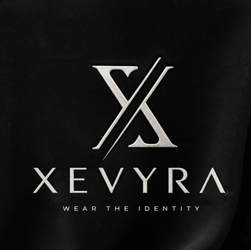 XEVYRA ‘Signature Identity’ 3D Embroidered Terry Tee